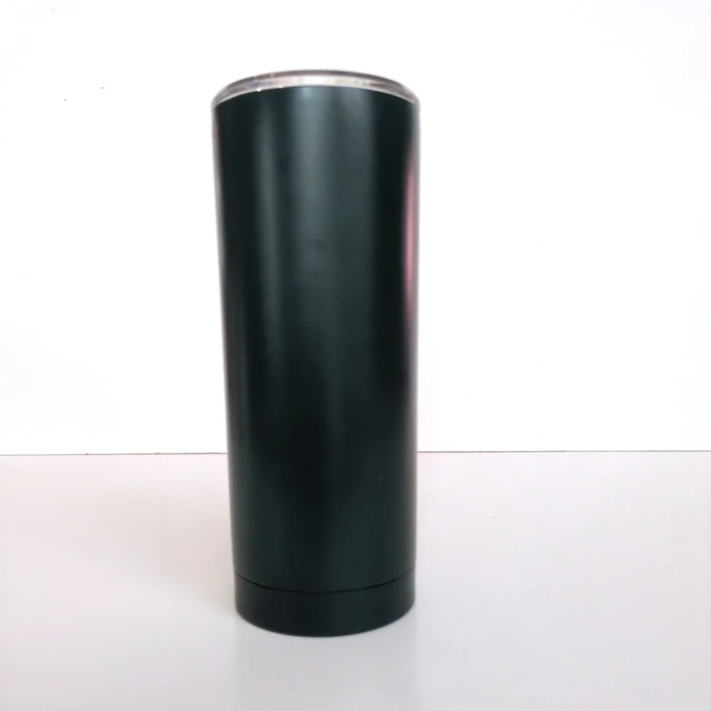Starbucks Tumbler Dark Green Matte Stainless Steel Embossed Venti 20oz